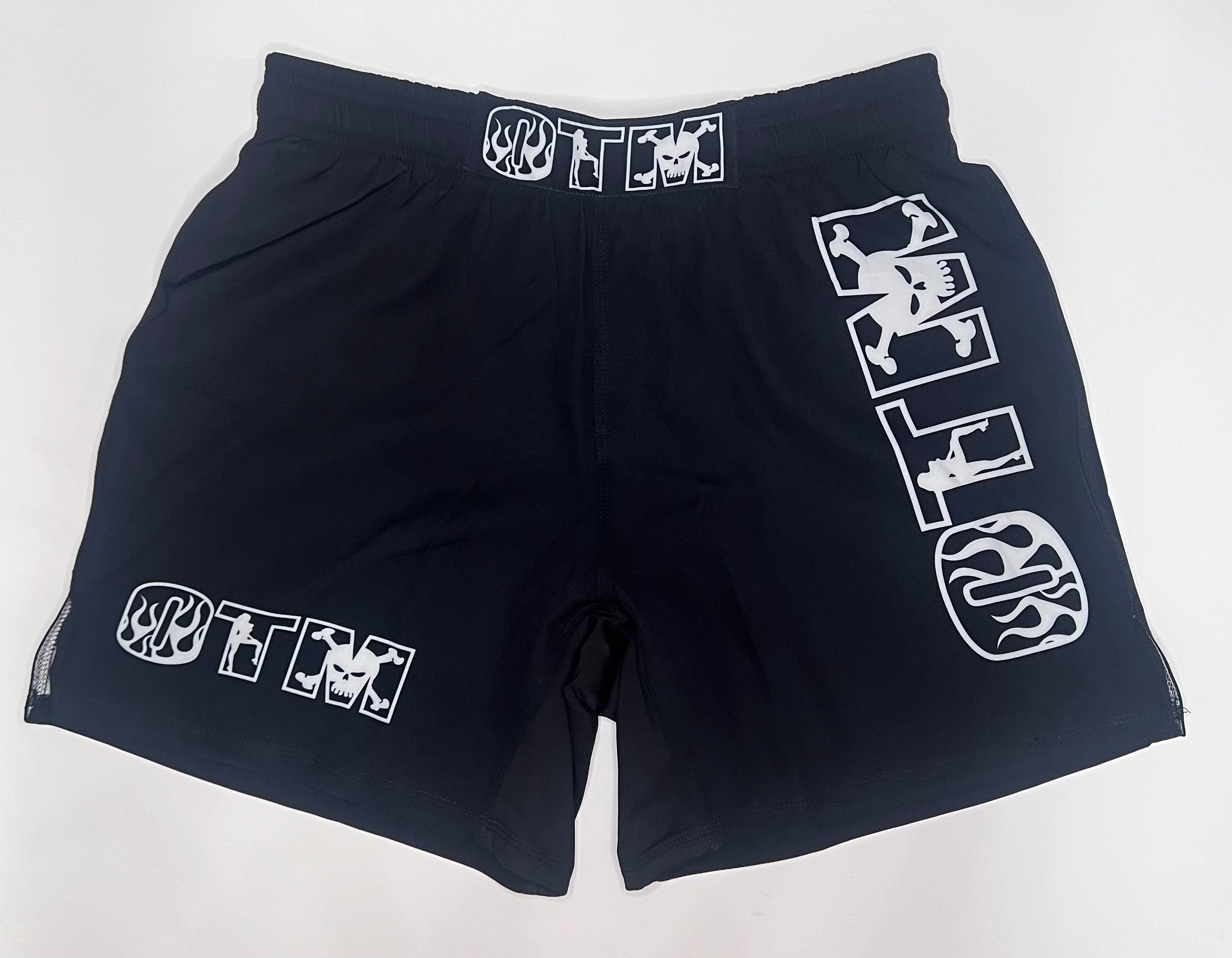 OTM FHS MMA Fight Shorts - Lightweight & Durable Training Shorts for Boxing, Muay Thai, BJJ | Perfect for MMA Fighters, Gym Workouts & Combat Sports