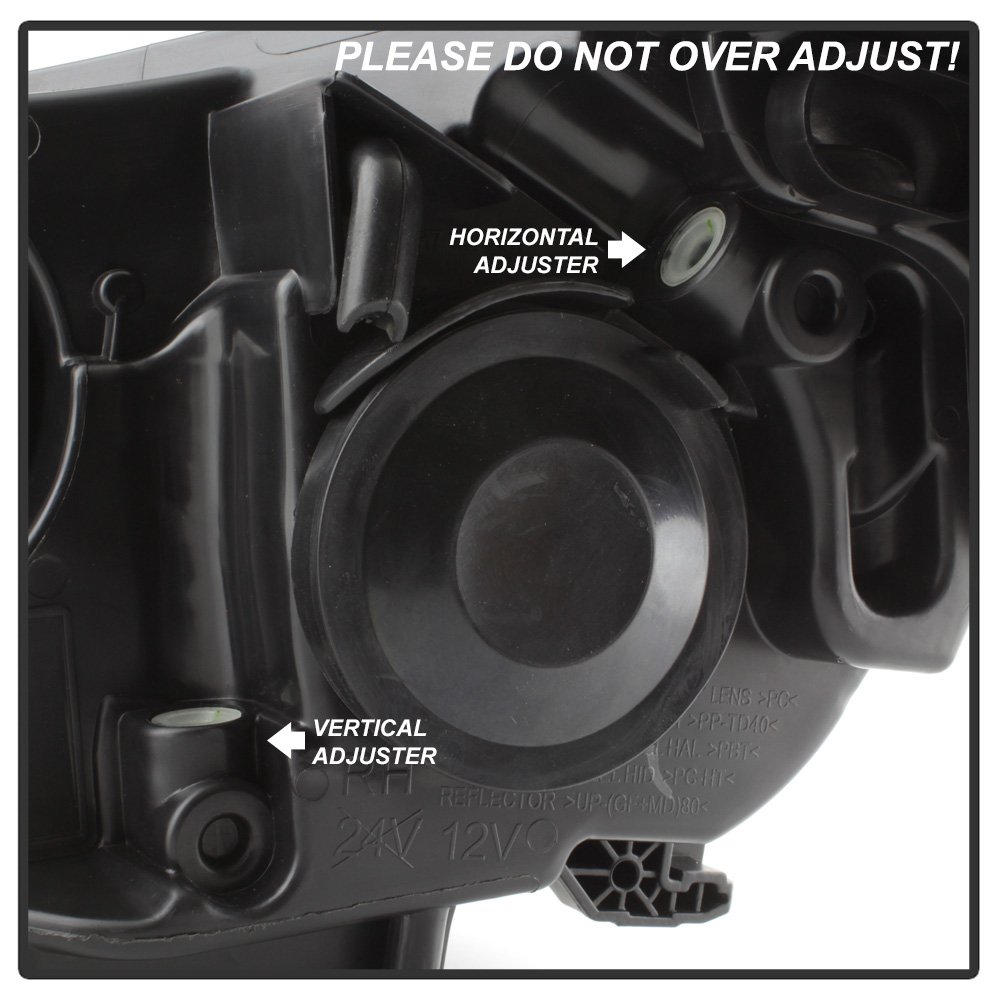 ACANII Replacement Headlights for 2012-2014 Ford Focus Halogen Models - Driver & Passenger Side - Perfect for Night Driving & Vehicle Restoration