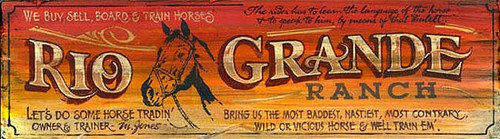 Rio Grande Wall Art Decor - Southwestern Landscape Canvas Prints for Living Room, Bedroom & Office