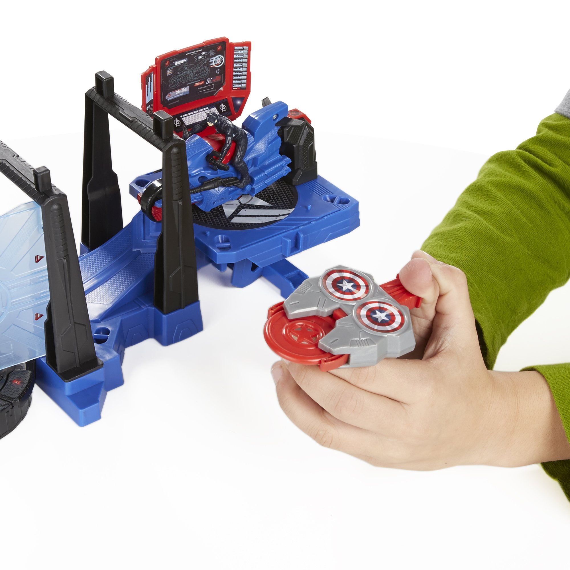 Marvel Avengers HQ Captain America Tower Defense Building Blocks Set – Superhero Toy for Kids & Collectors | Perfect for Playtime, Gifts & Display