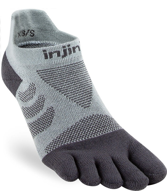 Injinji Ultra Run Women's No Show Toe Socks - Lightweight & Breathable for Running, Hiking & Outdoor Activities - Prevent Blisters & Enhance Comfort