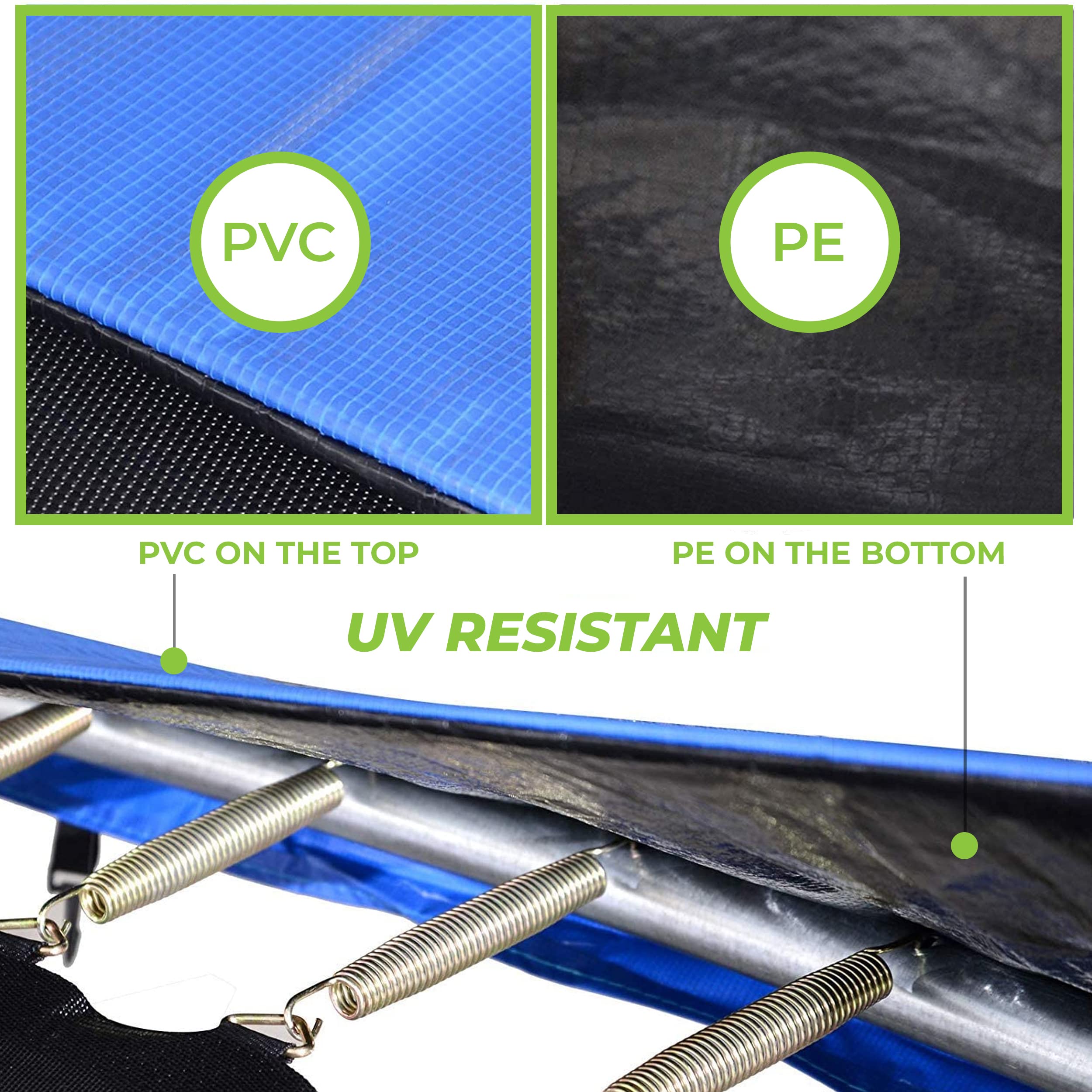 Universal Trampoline Frame Pad Spring Cover Replacement for 5.5