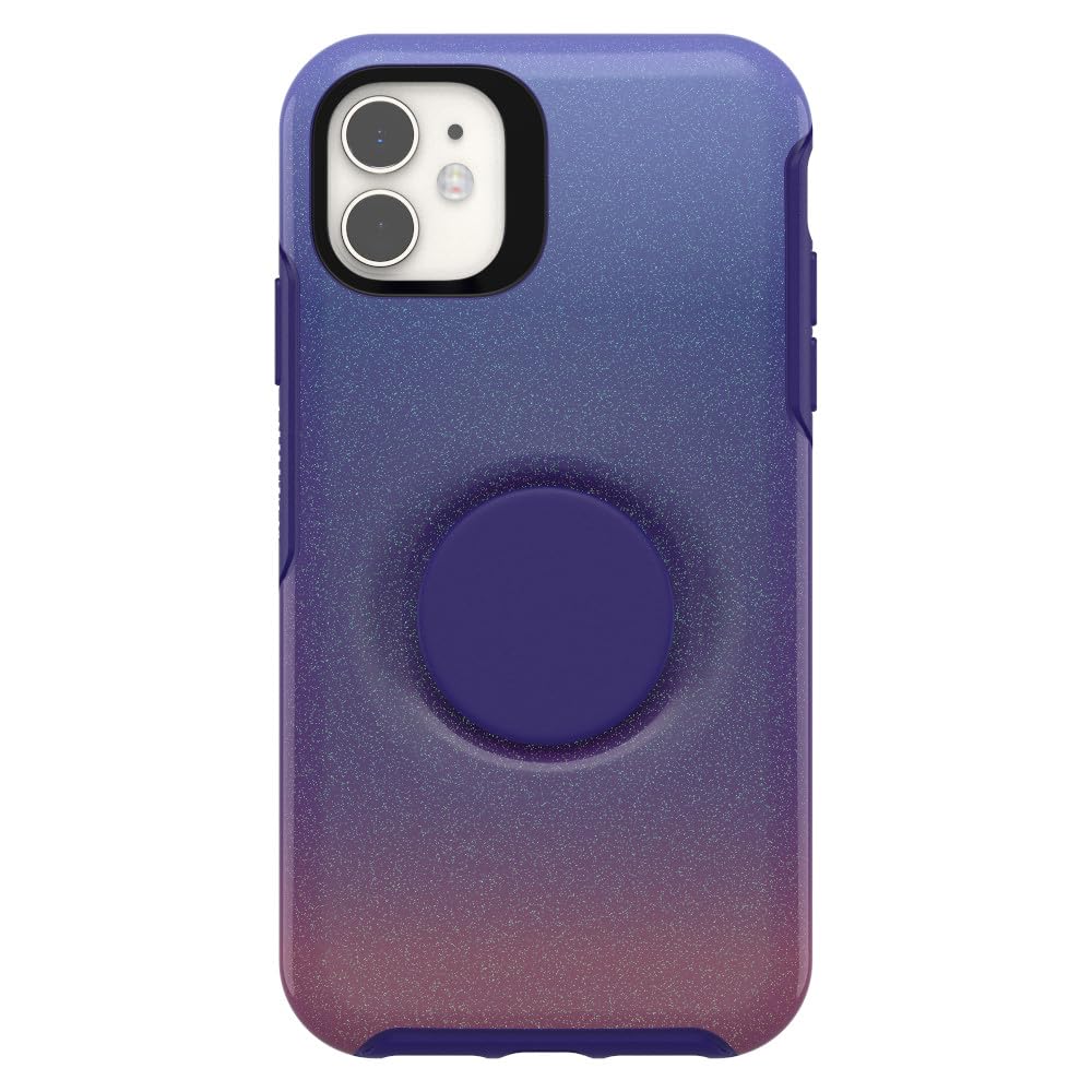 OtterBox Symmetry Series Case for iPhone 11 - Violet Dusk | Slim Protective Phone Cover with Pop Grip | Perfect for Everyday Use, Work & Travel