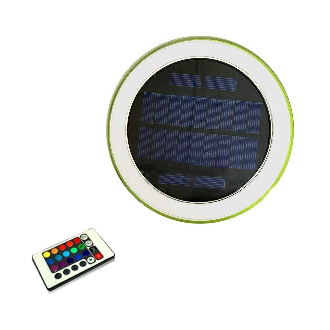 Solar LED Floating Pool Lights with Remote Control - RGB Color Changing, IP68 Waterproof, for Swimming Pools, Garden, Patio & Outdoor Party Decorations | Perfect for Nighttime Pool Parties, Backyard Gatherings & Landscape Lighting