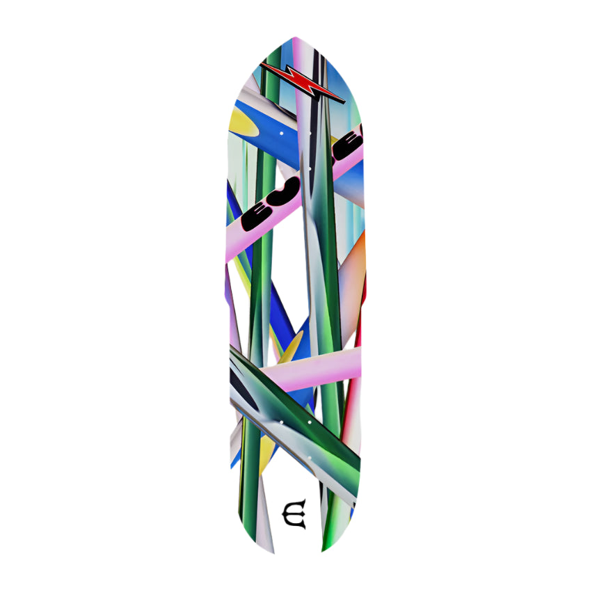 Evisen Professional Skateboard Deck - High-Quality 7-Ply Maple Wood for Smooth Rides - Perfect for Street Skating, Tricks, and Park Riding