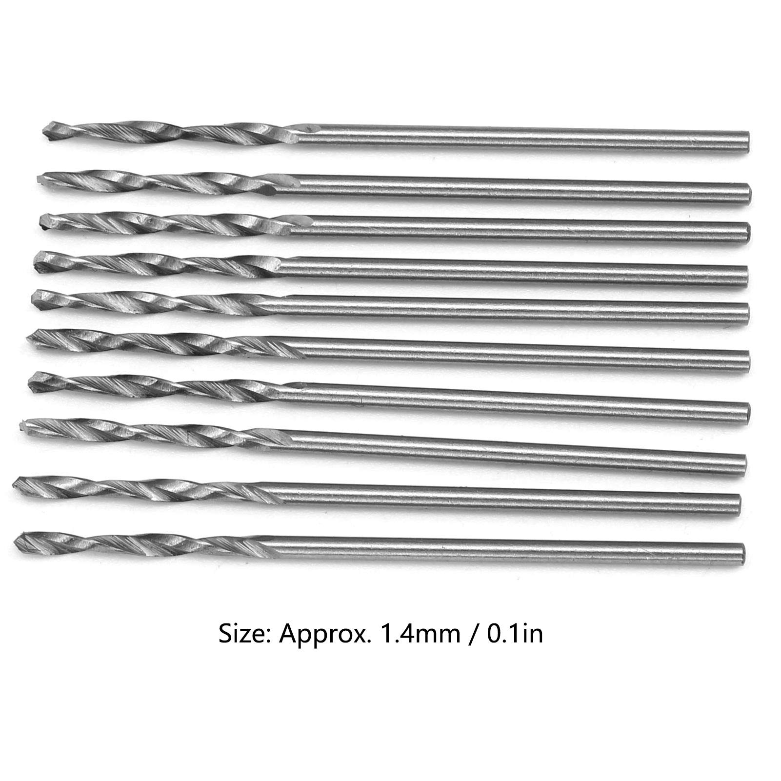 Metal Drill Bit Set with Plastic Box - for Carpenters & Factories - Durable & Portable