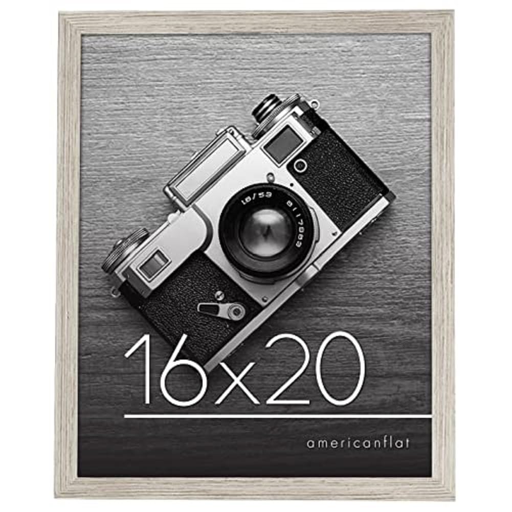 Americanflat 16x20 Wood Picture Frame - Wall Display for Home & Office Decor