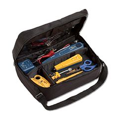 Fluke IS50 Pro Electrical and Telecom Tool Kit - Professional Multimeter, Test Leads, Screwdrivers for Electricians & Technicians - Perfect for Wiring, Troubleshooting, and Network Installations