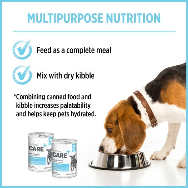 Nutrience Care+ Calm & Comfort Canned Dog Food - Grain-Free Wet Food for Anxious Dogs - Perfect for Stress Relief & Digestive Health at Home or Travel