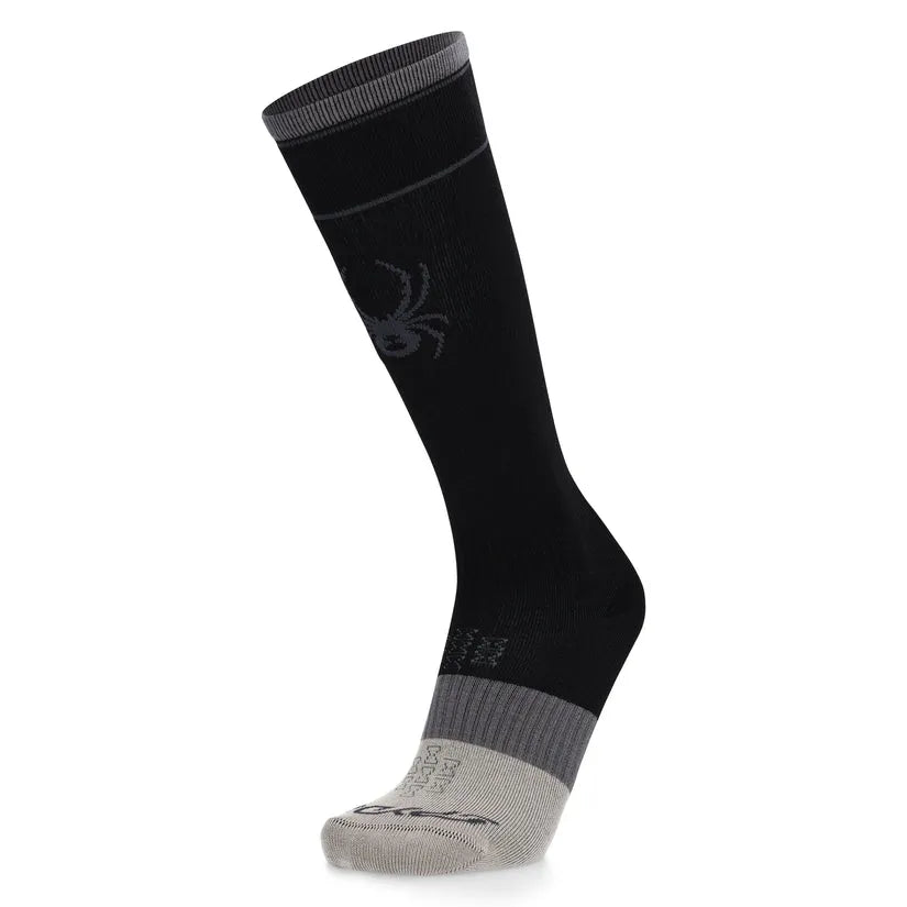 Spyder Men's Pro Liner Ski Socks 2025 - High-Performance Thermal Ski Socks for Cold Weather - Perfect for Skiing, Snowboarding & Winter Sports