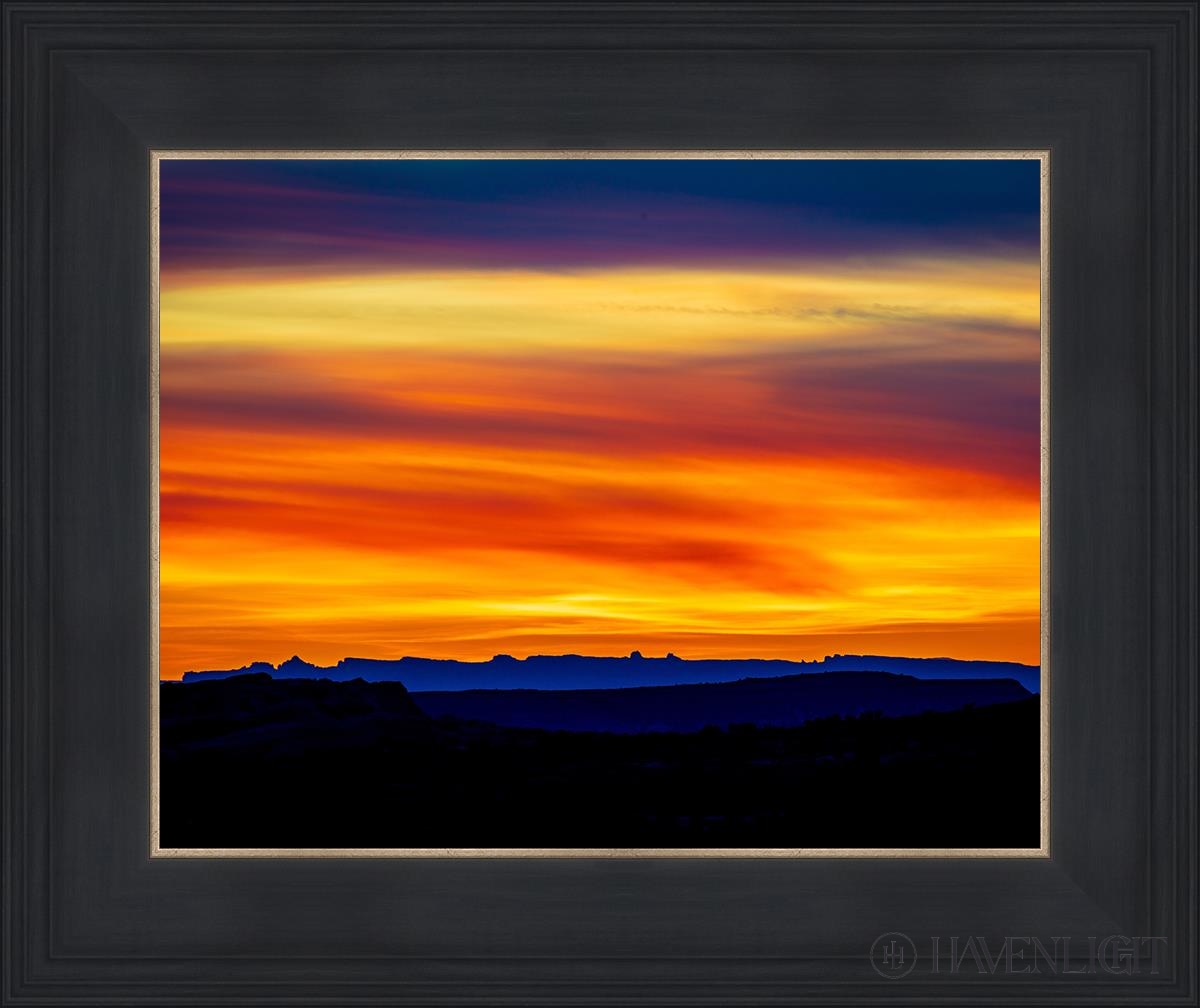 Stunning Desert Sunset at Arches National Park Utah - Perfect Wall Art for Home & Office Decor | Nature Photography Print for Living Room, Bedroom, or Gift