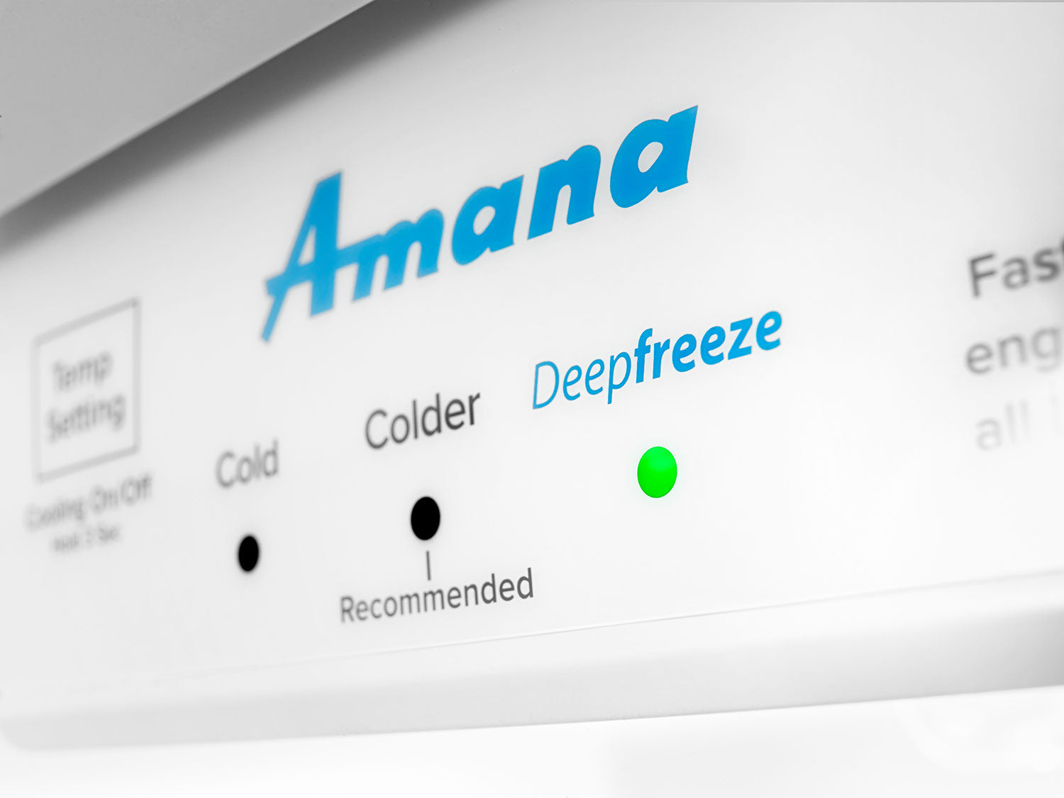Amana 20 Cu.Ft White Frost Free Upright Freezer - Energy Efficient AZF33X20DW for Home, Kitchen, and Restaurant Use