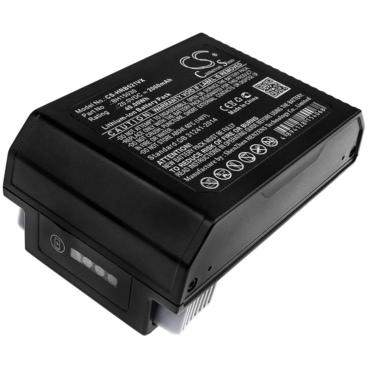 Hoover BH15260PC Replacement Battery - High Precision Compatible Power Pack for Hoover Vacuums | Perfect for Home Cleaning & Car Detailing