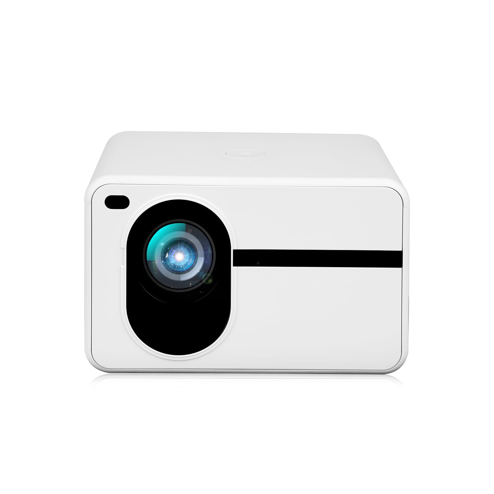 Wielio Mini Bluetooth WiFi Projector - Portable HD Home Theater Projector for Movies, Gaming & Outdoor Camping
