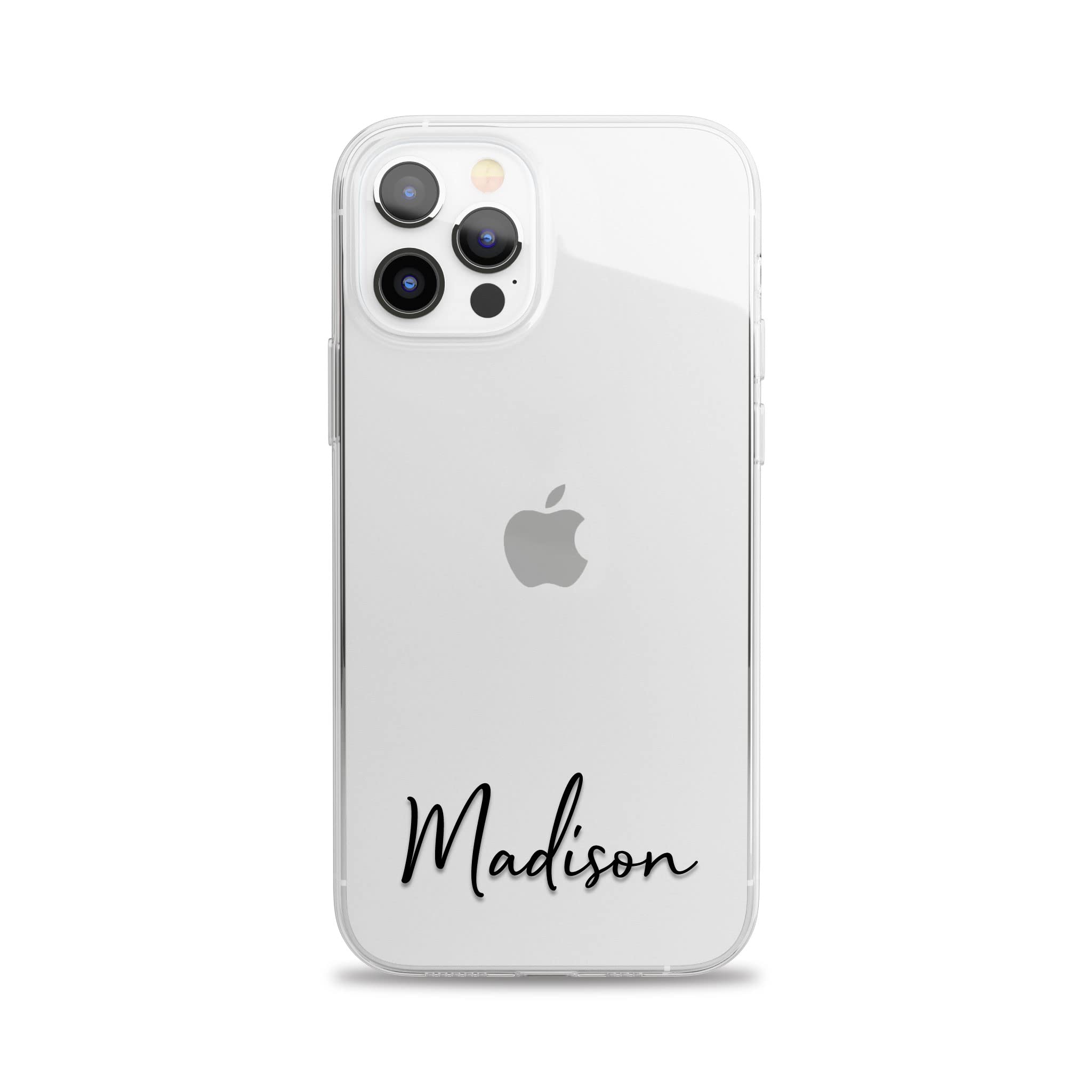 Birsppy Liana Custom Personalized Name iPhone Case - Clear Handwritten Style Cover for iPhone 15 Pro Max/14 Plus/13 Mini/12/11/XR/XS/X/10/8/7/SE/6s/6 - Perfect Gift & Daily Protection