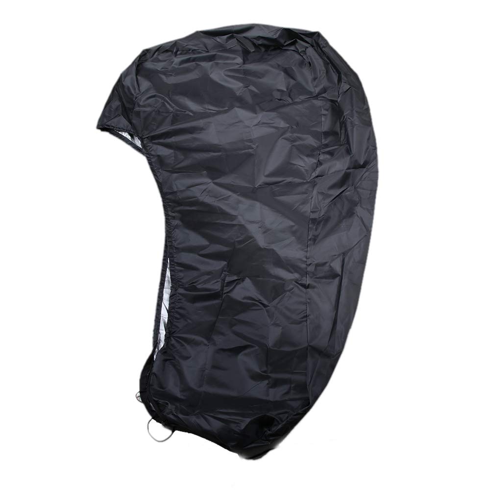 37-Inch Lightweight Waterproof Outboard Boat Motor Cover - Dustproof Engine Hood for Up to 5HP Motors | Perfect for Marine Protection & Winter Storage