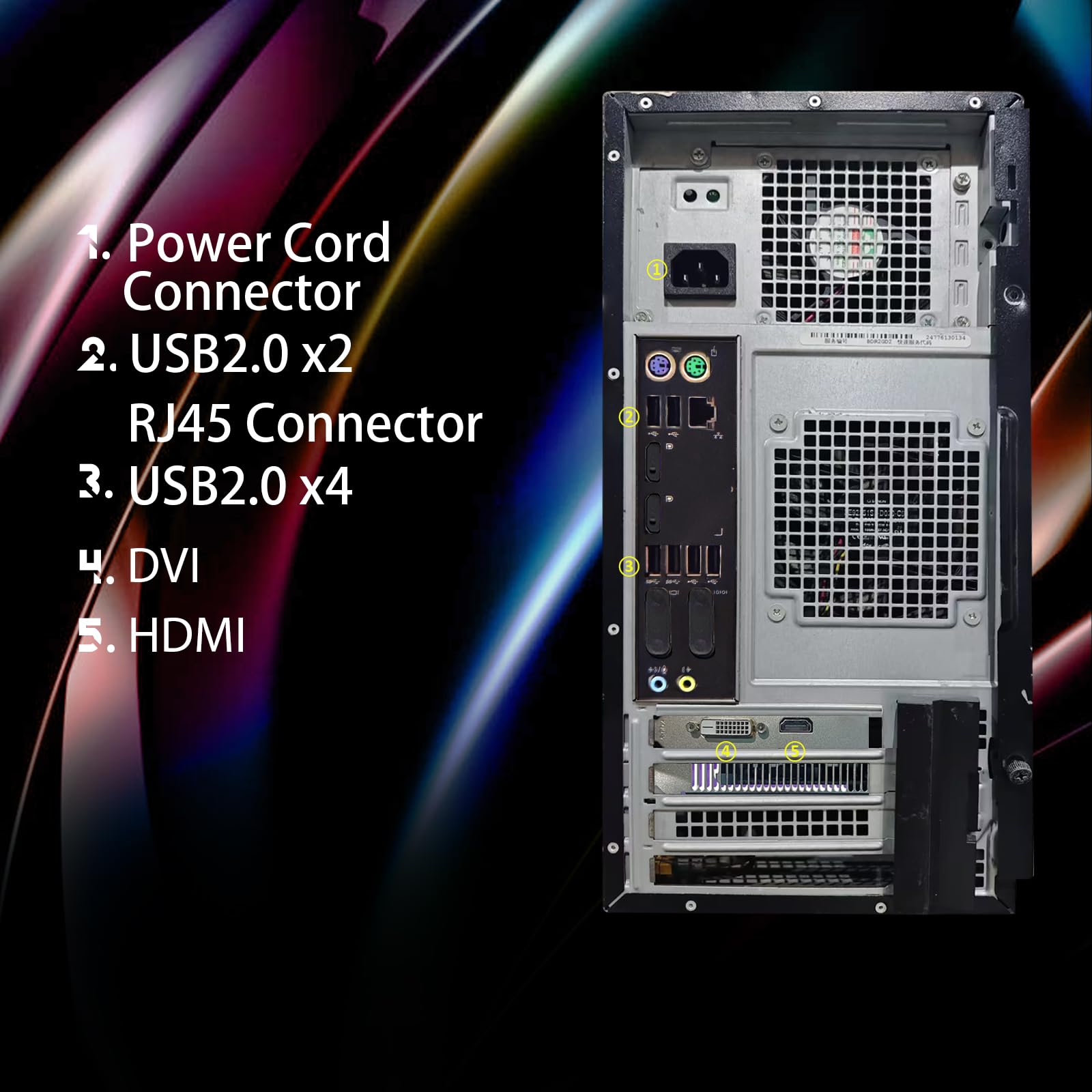 Dell Optiplex 7020 Gaming PC - i7 4th Gen, GT 1030, 16GB RAM, 512GB SSD for Home & Office