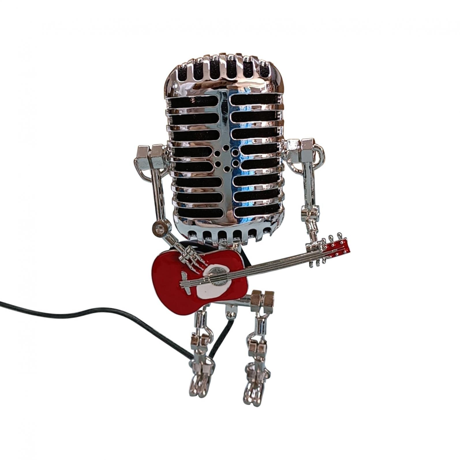 Vintage Steampunk Robot Desk Lamp - 8.5