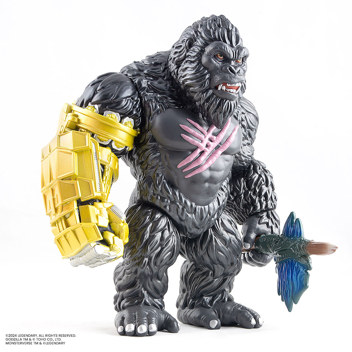 Godzilla x Kong: The New Empire Kong Soft Vinyl Collectible Figure - Movie Merchandise for Fans & Collectors | Perfect for Display, Gifts, and Anime Collections