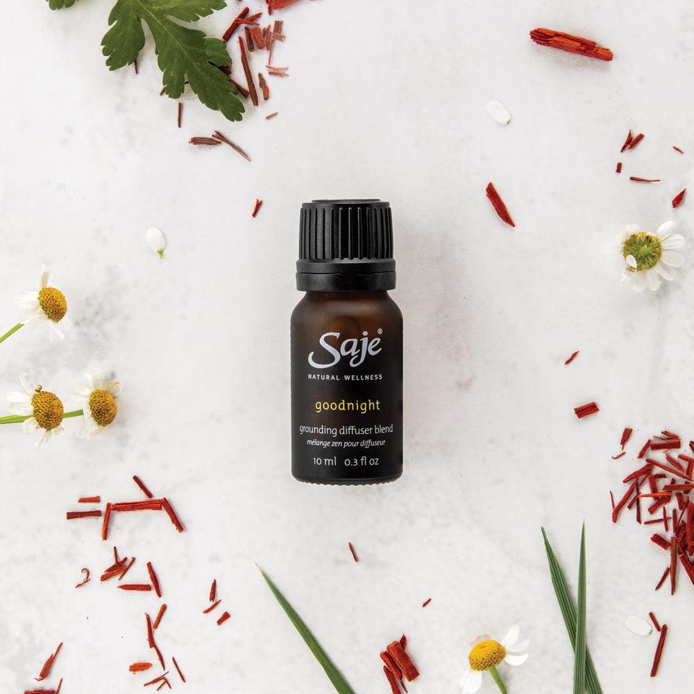 Goodnight Grounding Essential Oil Diffuser Blend for Relaxation & Sleep - Perfect for Bedtime, Yoga & Meditation