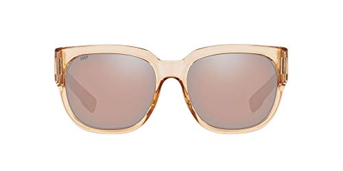 Transparent Beige/Copper Silver Mirrored Polarized-580p