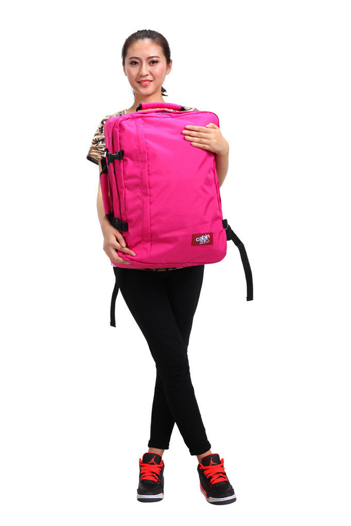 CabinZero Classic 44L Travel Backpack - Lightweight Carry-On Luggage for Men & Women | Perfect for Airplane, Weekend Trips & Outdoor Adventures
