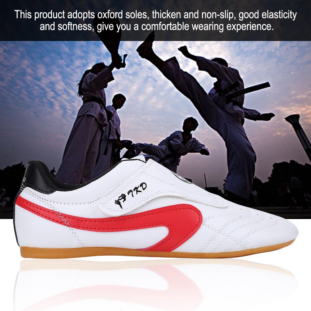 VGEBY Lightweight Breathable Taekwondo Shoes for Men & Women - Martial Arts Training Shoes for Karate, Tai Chi & Kungfu - Size 40 - Perfect for Dojo Practice, Competition & Fitness Training