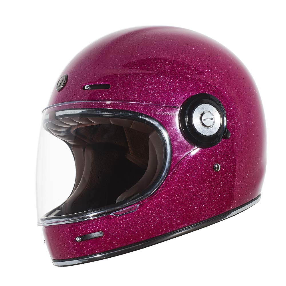 TORC T1 Retro Full Face Motorcycle Helmet for Men & Women - Vintage Style DOT Approved for Safety - Perfect for Cruiser, Cafe Racer & Urban Riding