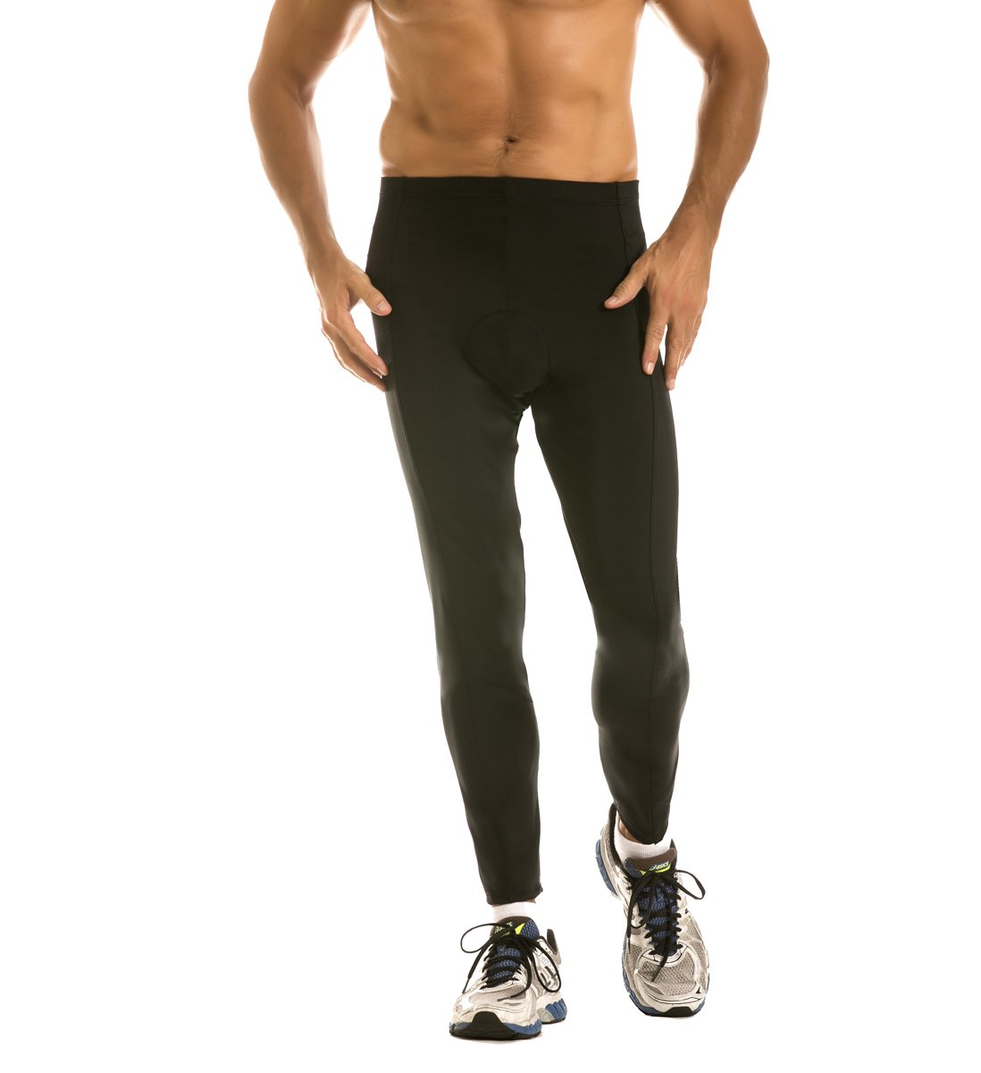 Insta Slim Men's Compression Padded Cycling Pants - Breathable & Moisture-Wicking Bike Shorts for Road & Mountain Biking | Perfect for Training, Racing & Outdoor Sports