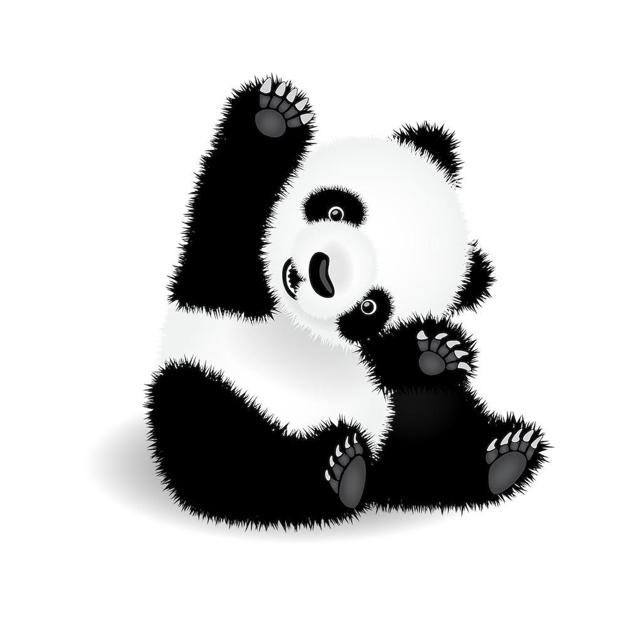 Baby Panda Ceramic Coffee Mug 11 oz (325 ml) - Cute & Durable for Hot Drinks - Perfect for Home, Office, or Gift Giving