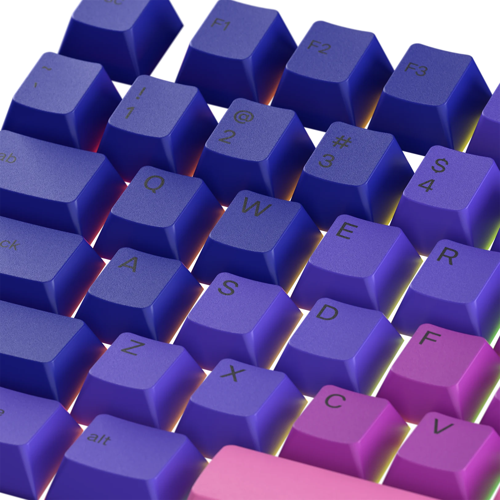 Nebula Keycaps for Mechanical Keyboards - Custom RGB Backlit Keycap Set for Gaming & Typing - Perfect for PC, Mac, and Laptop Keyboards