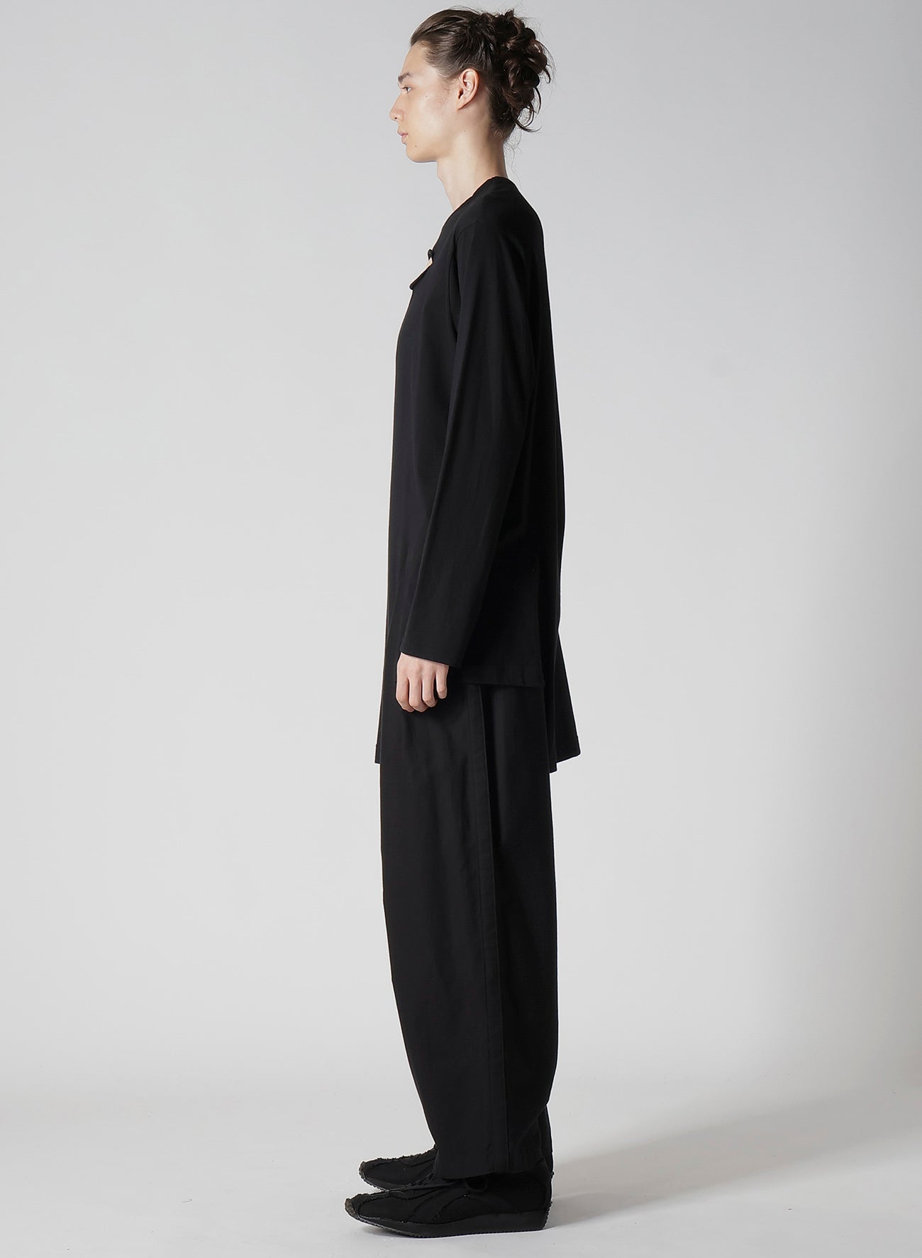 Combed Single Jersey Slit Detail Long Sleeve T-Shirt for Women | Soft & Comfortable Cotton Top | Perfect for Casual Wear, Layering & Everyday Outfits