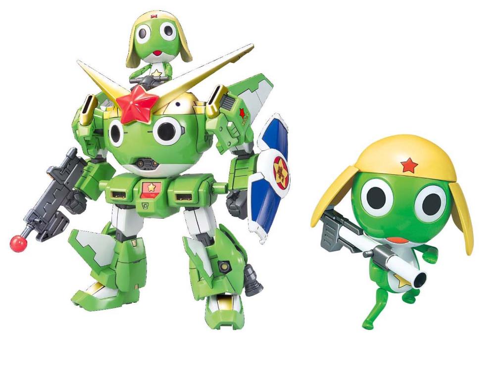 Bandai Spirits Keroro Gunso & Kerororobo MK II Plastic Model Kit - 20th Anniversary Special Edition for Anime Collectors & Gundam Fans - Perfect for Display & DIY Building Projects