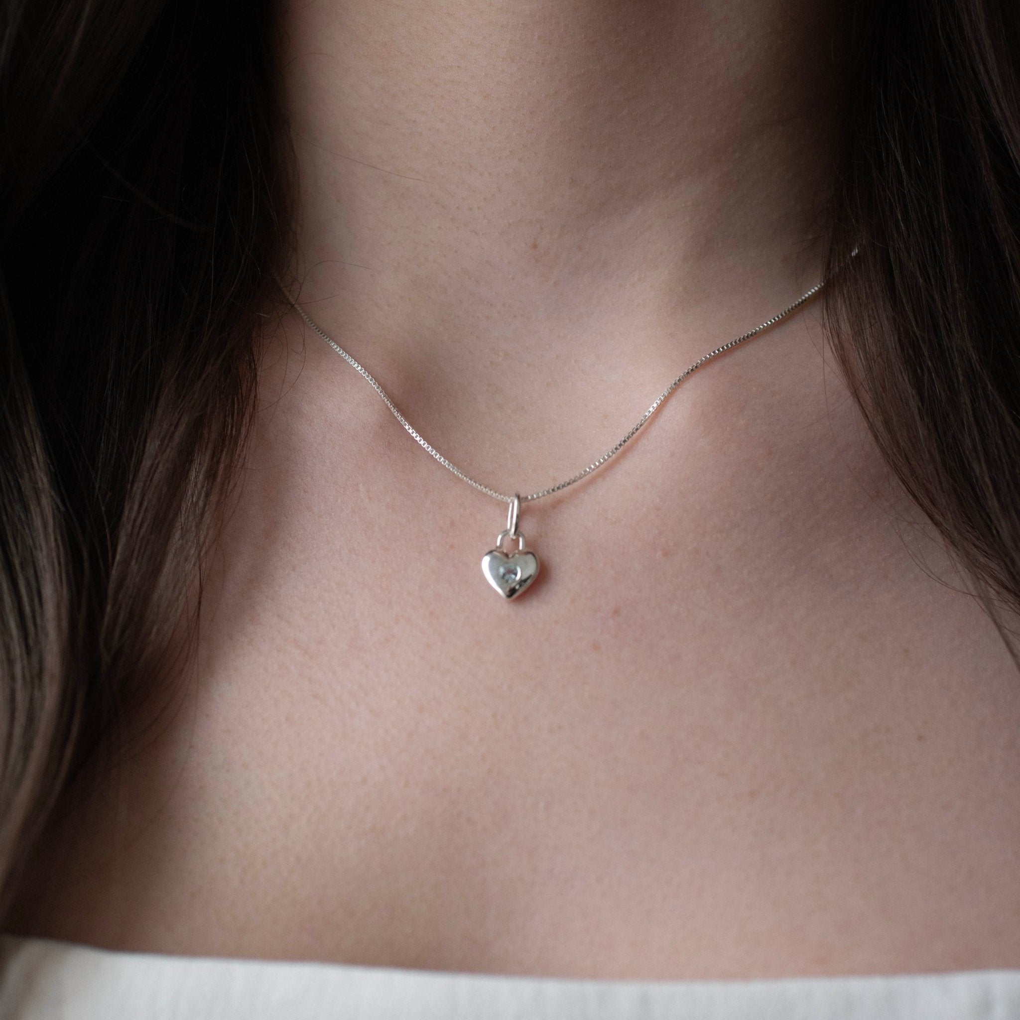 LEGACY MARCH BIRTHSTONE CHARM - Genuine Aquamarine Jewelry for Birthdays, Anniversaries & Special Occasions | Perfect Gift for March Babies