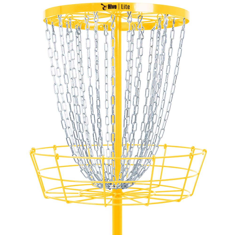 Premium Portable Disc Golf Basket - Professional Practice Target for Outdoor Backyard & Park Games | Perfect for Beginners & Advanced Players