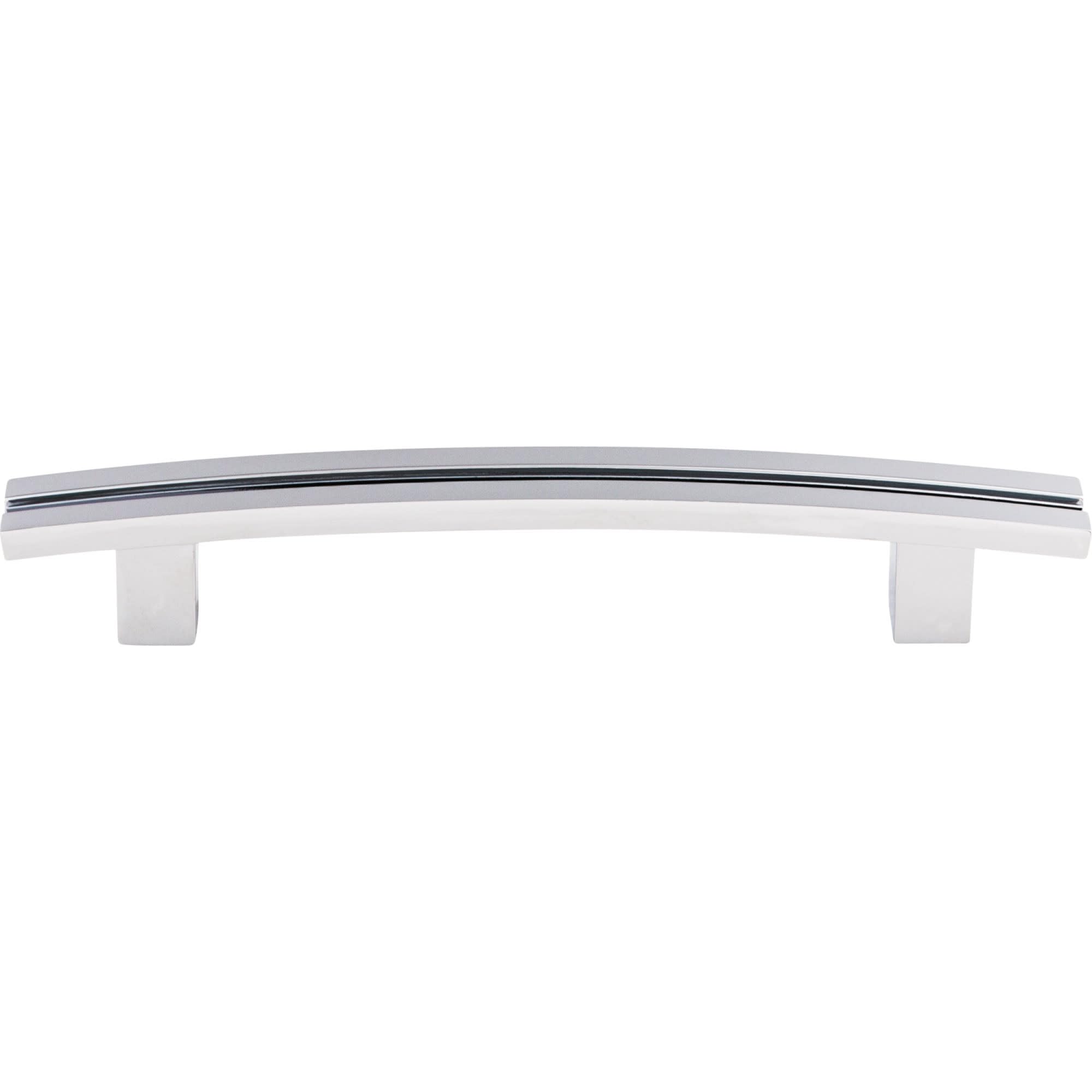 TK81 Sanctuary 5 Inch Cabinet Pull - Polished Chrome Handle for Kitchen & Bathroom - Modern Drawer Hardware for Cabinets, Dressers & Furniture
