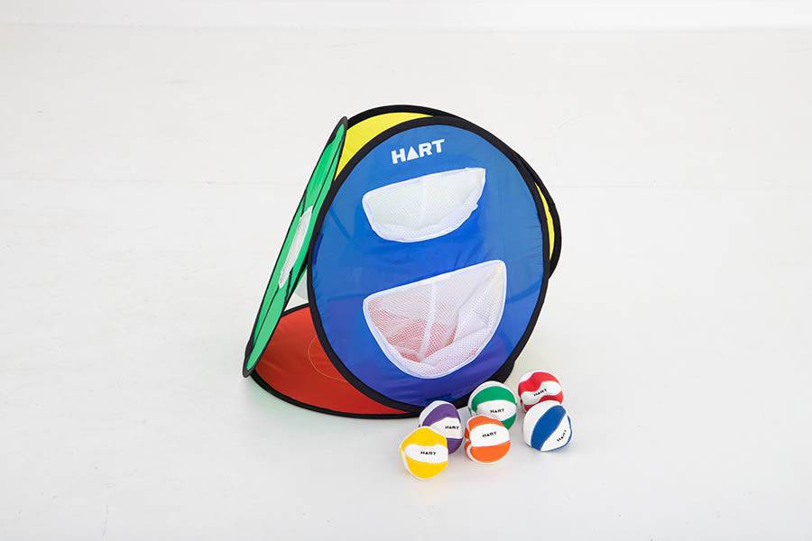 HART Target and Bean Bag Set for Outdoor Games, Backyard Fun, and Family Activities - Perfect for Cornhole, Tossing Games, and Kids Play