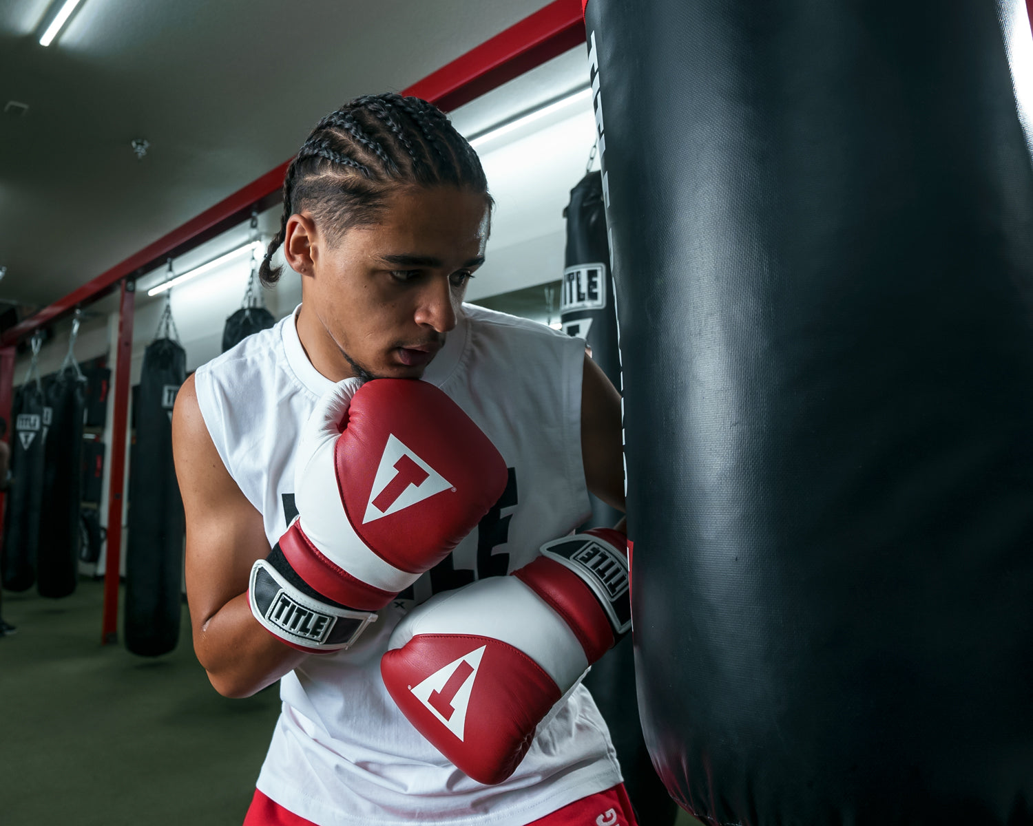 TITLE Boxing Gel Suspense Training Boxing Gloves - Premium MMA & Kickboxing Gloves for Men & Women - Perfect for Sparring, Heavy Bag Workouts & Fitness Training
