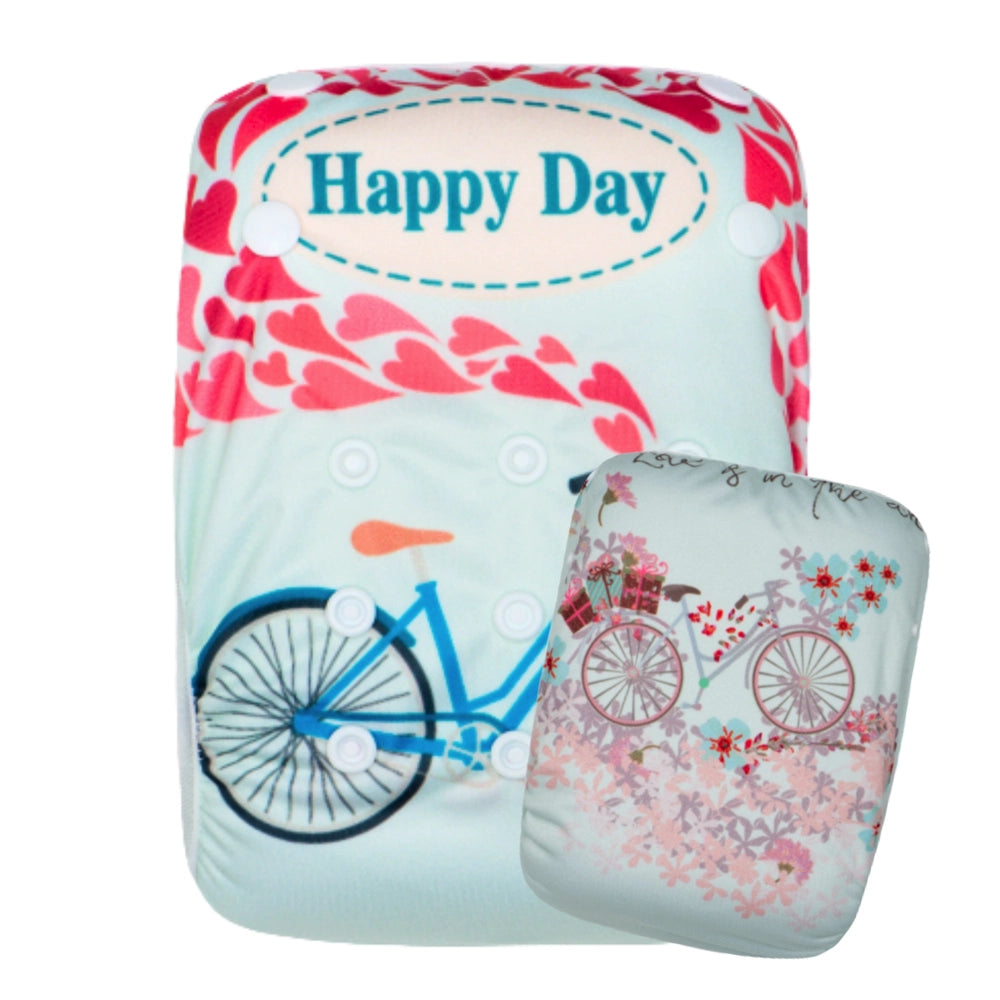 Kawaii Baby Swim Cloth Diaper - Soft & Absorbent Reusable Swim Diaper for Infants & Toddlers - Perfect for Pool, Beach & Water Play Days