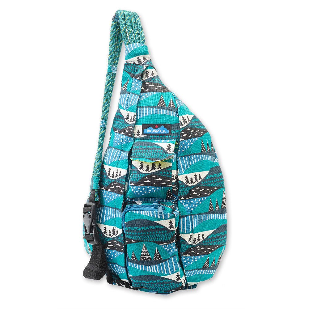 KAVU Original Adjustable Rope Sling Bag - Lightweight Crossbody Shoulder Pack for Hiking, Travel & Everyday Use