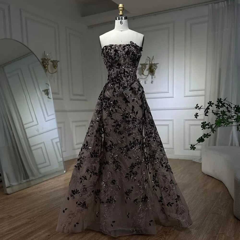 Elegant Pink A-Line Off-the-Shoulder Beaded Sequins Evening Dress for Women - Luxury Dubai Party Gown for Weddings, Galas & Special Occasions