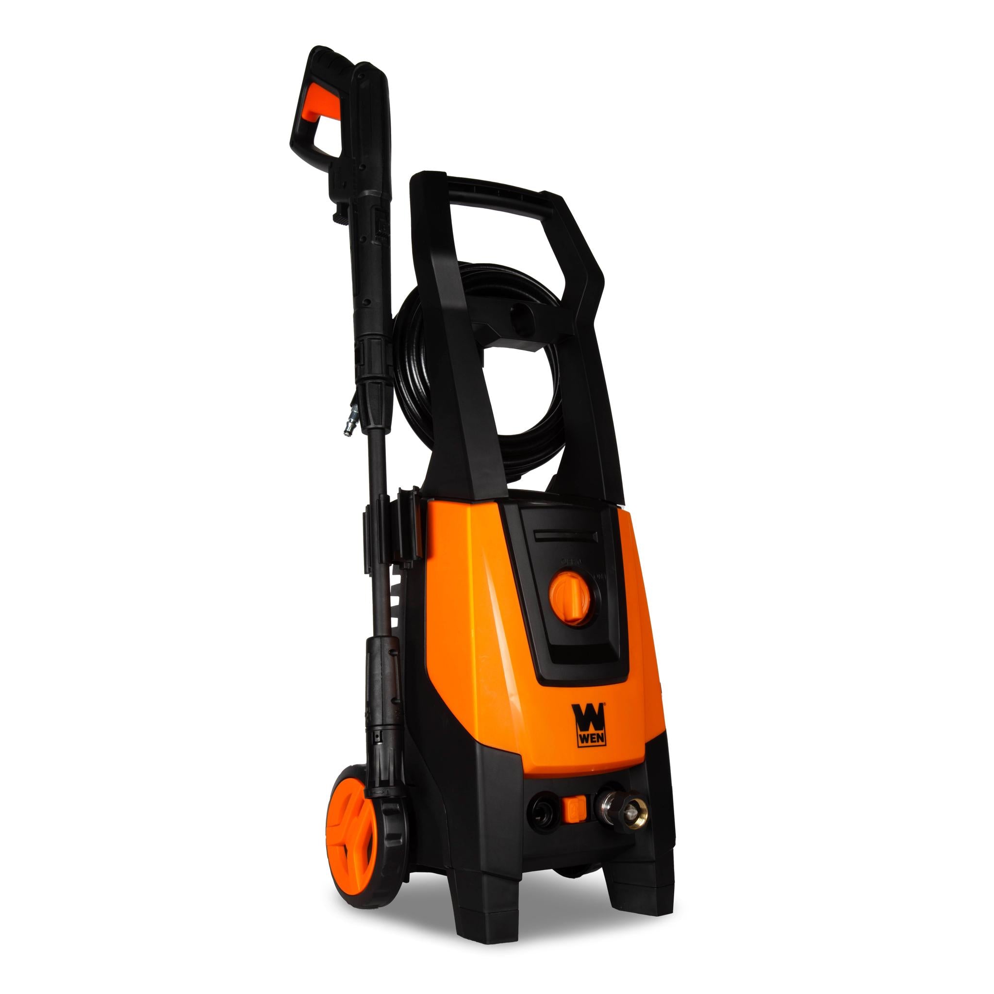 WEN PW2300 2300 PSI Electric Pressure Washer with Wheel Kit & 1.4 GPM Adjustable Flow Rate - Perfect for Home Cleaning, Driveway Washing, and Outdoor Surface Maintenance