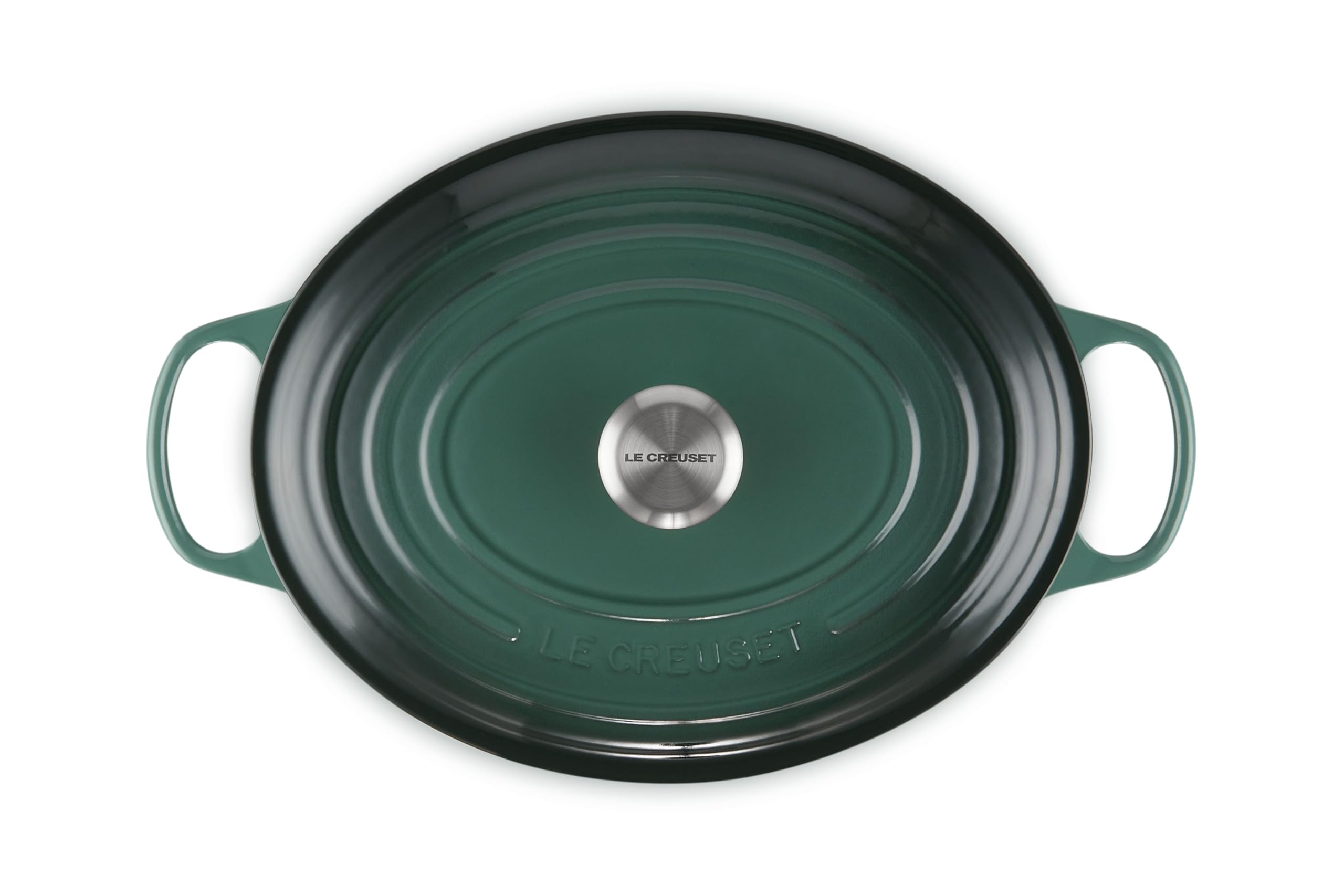 Le Creuset Enameled Cast Iron Signature Oval Dutch Oven 8 Quart - Artichaut Green | Premium Cookware for Braising, Roasting & Baking | Perfect for Family Dinners & Holiday Feasts