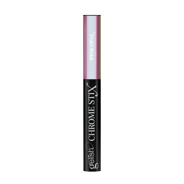 Gelish Chrome Stix Nail Polish - Pink Opal, 0.17 oz | Metallic Nail Art for Salon & Home Manicures | Perfect for Parties, Weddings & Special Occasions