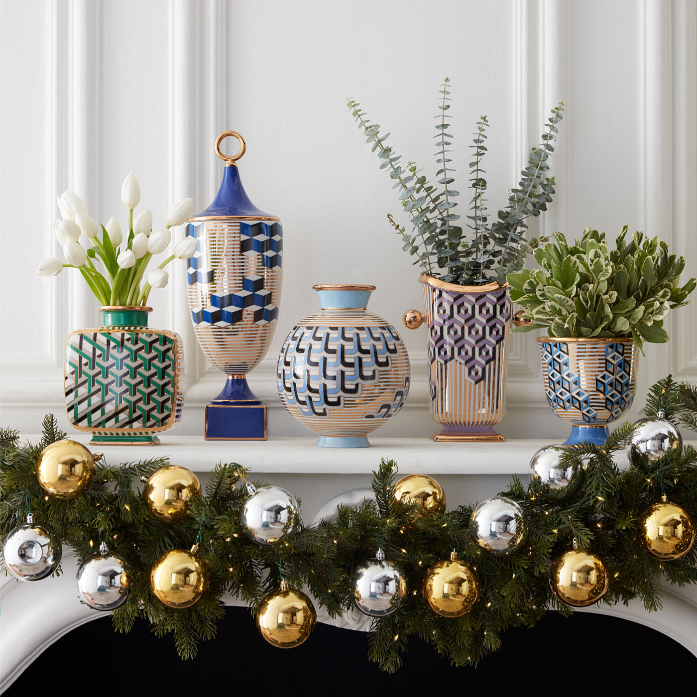 Versailles Maze Vase - Elegant Floral Centerpiece for Home Decor | Perfect for Weddings, Dining Tables & Luxury Gifts