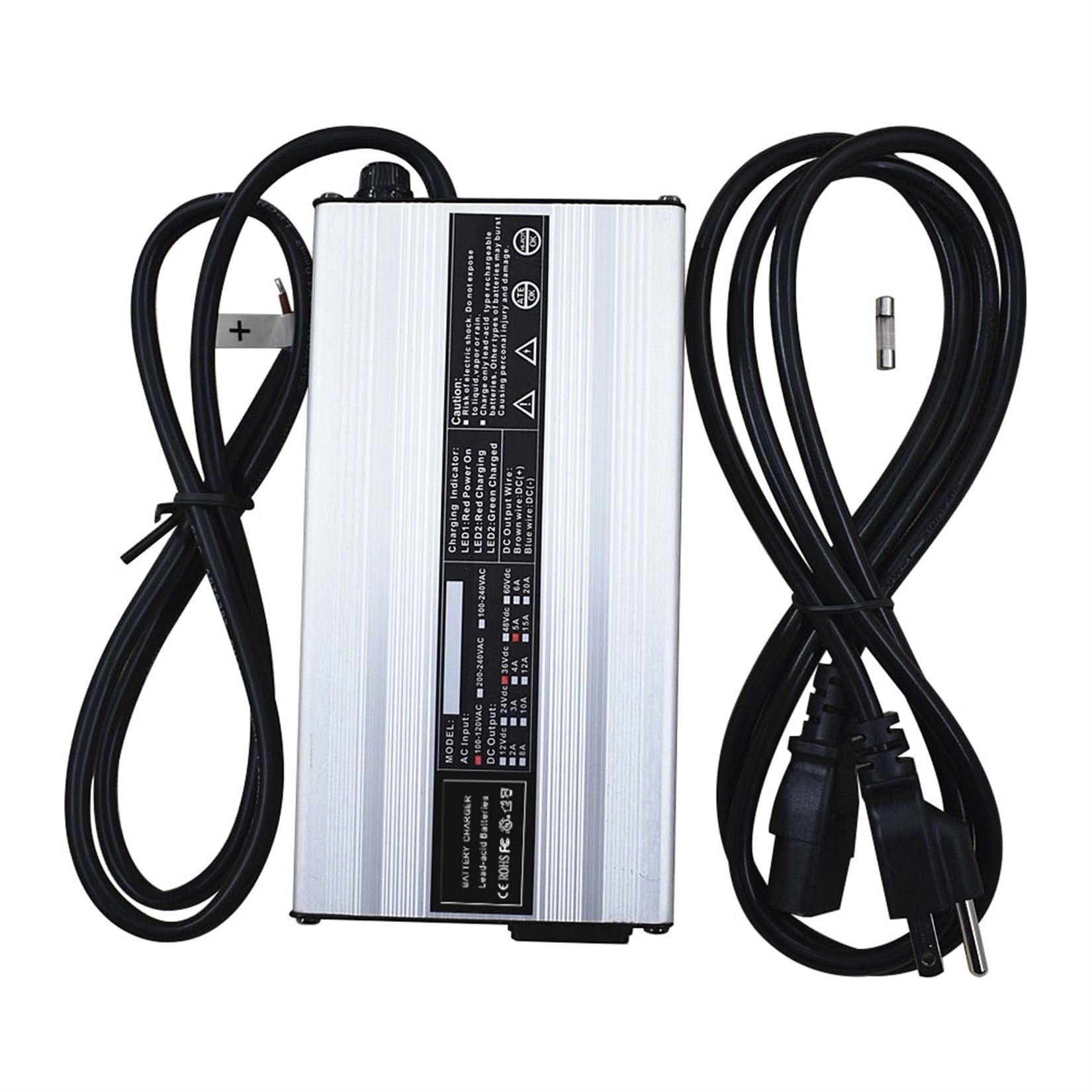 36V 5A Golf Cart Battery Charger Replacement for EZGO Club Car Yamaha - Fast Charging for Golf Carts, Electric Vehicles & Mobility Scooters