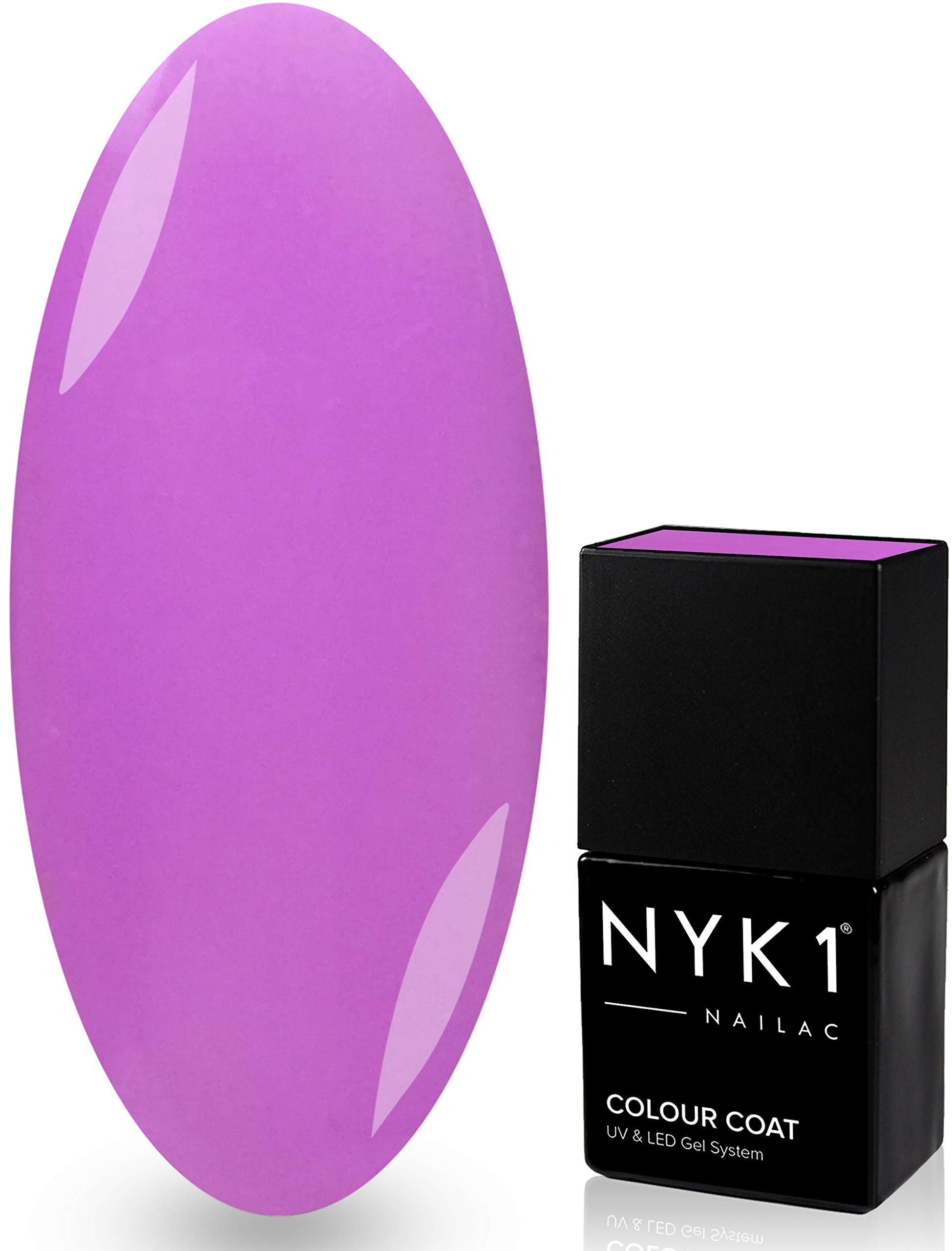 LUXURY Pastel Purple Violet Gel Polish 10ml (Violetta) - LED/UV Gel Nail Polish for Professional Manicure & Nail Art - Salon Quality Home Gel Nail Varnish Set - Perfect for DIY Manicures, Nail Salons, and Special Occasions