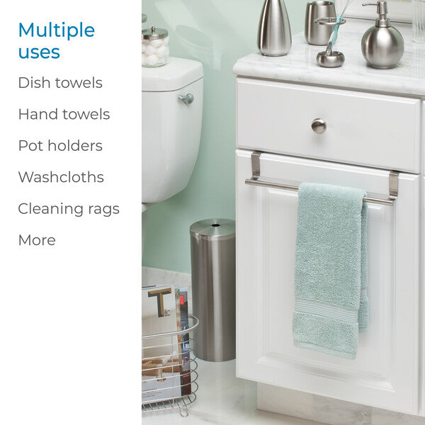 Forma OTC 14-Inch Towel Bar - Modern Bathroom Towel Rack for Home & Hotel Use - Perfect for Bathrooms, Spas, and Gyms