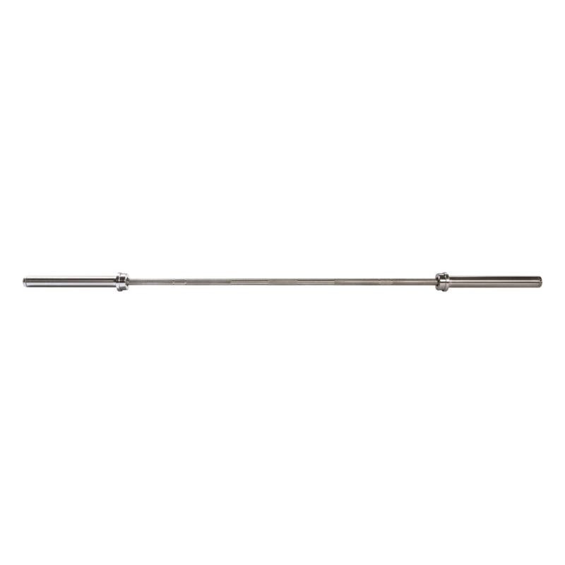 York Barbell Broad Street Olympic Weightlifting Bar - Premium Strength Training Equipment for CrossFit, Powerlifting & Home Gym Workouts