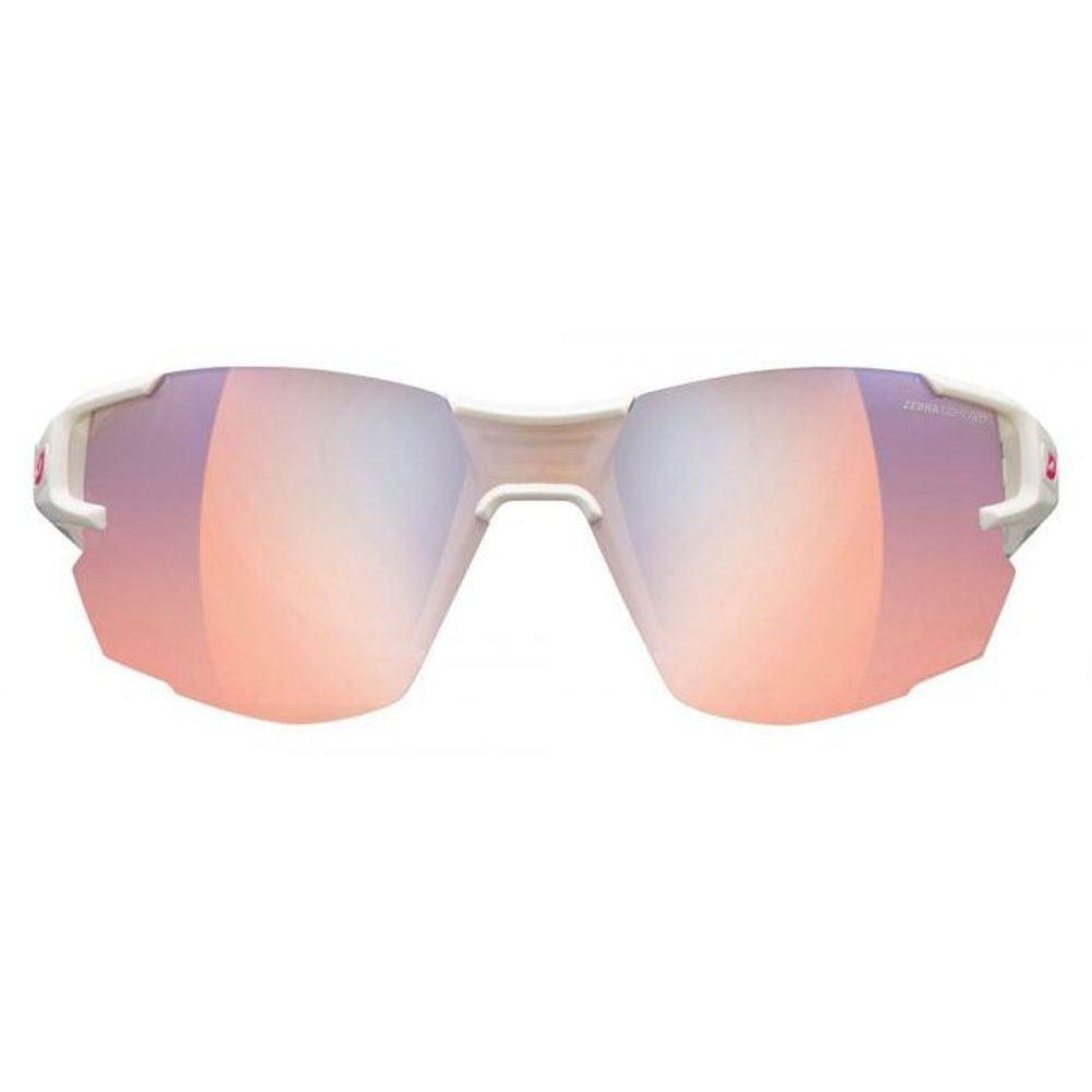 Julbo Aerolite Reactiv P1 3 High Contrast Sunglasses - White Lens for Cycling, Running & Outdoor Sports - UV Protection & Anti-Glare Performance